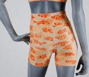 Graffiti Flo Y5 Camo Yoga Shorts