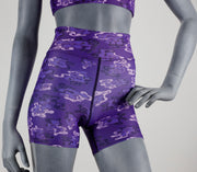 Graffiti Flo Y1 Camo Yoga Shorts