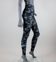 Graffiti Flo Y4 Camo Yoga Leggings