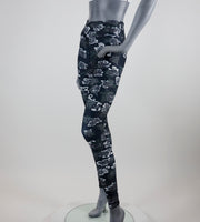 Graffiti Flo Y4 Camo Yoga Leggings