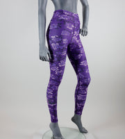 Graffiti Flo Y1 Camo Yoga Leggings