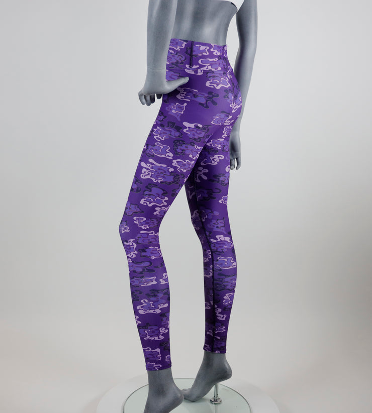 Graffiti Flo Y1 Camo Yoga Leggings