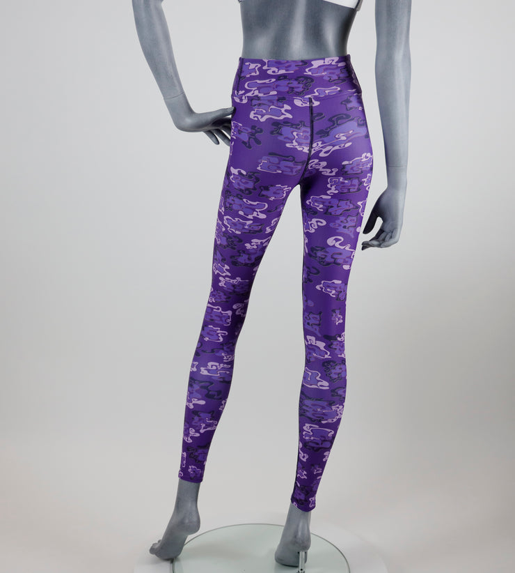 Graffiti Flo Y1 Camo Yoga Leggings