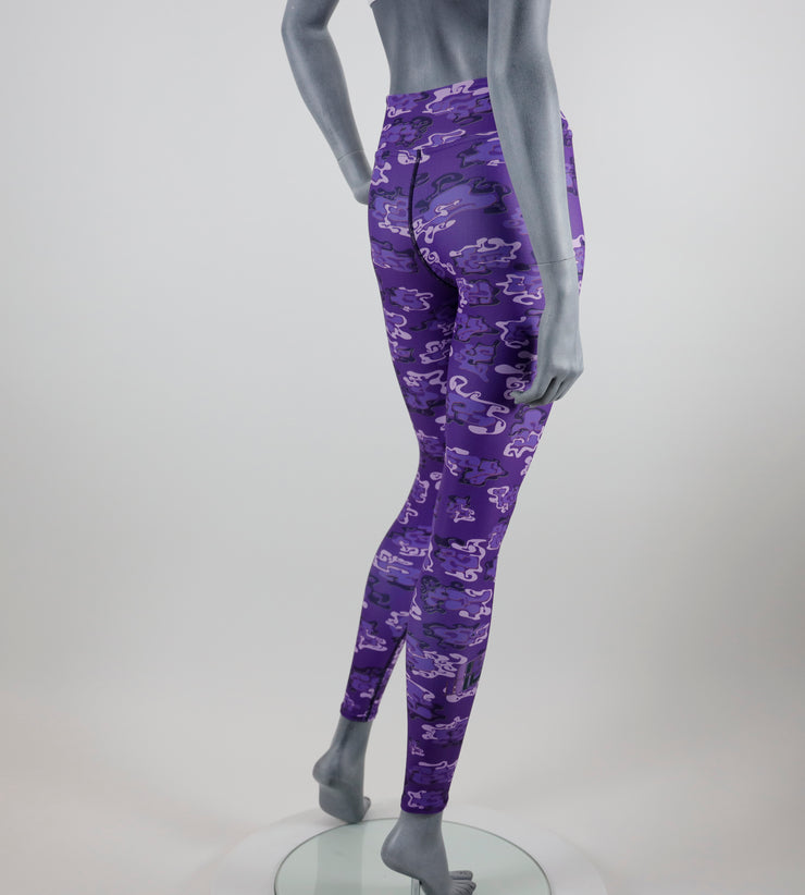 Graffiti Flo Y1 Camo Yoga Leggings