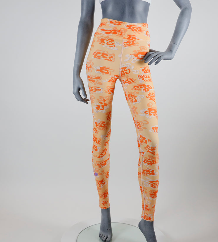 Graffiti Flo Y5 Camo Yoga Leggings