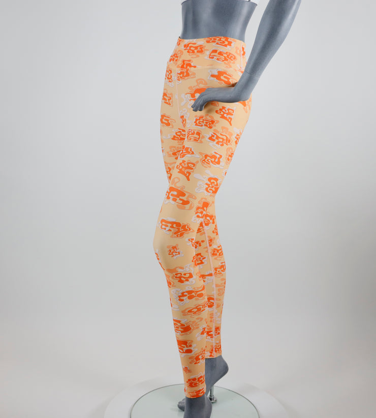 Graffiti Flo Y5 Camo Yoga Leggings