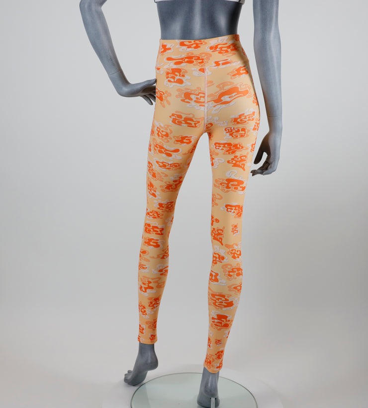 Graffiti Flo Y5 Camo Yoga Leggings