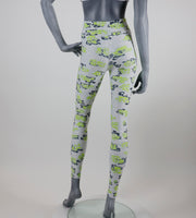 Graffiti Flo Y3 Camo Yoga Leggings