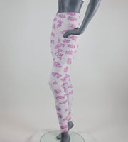 Graffiti Flo Y2 Camo Yoga Leggings