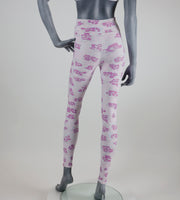 Graffiti Flo Y2 Camo Yoga Leggings