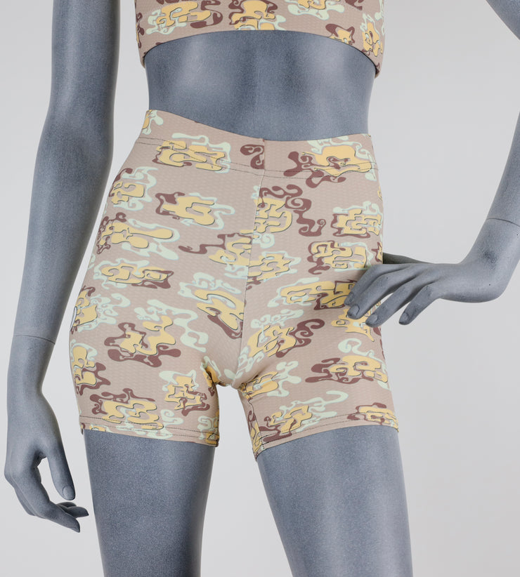 Graffiti Flo R4 Camo Shorts