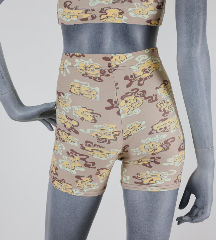 Graffiti Flo R4 Camo Shorts