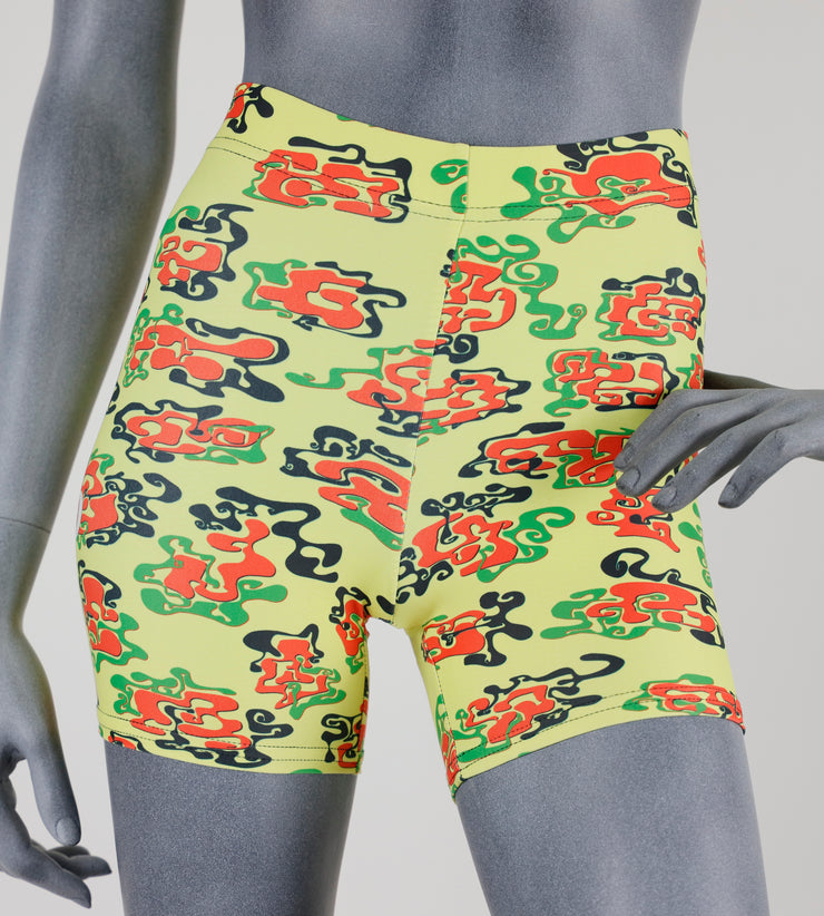 Graffiti Flo R1 Camo Shorts