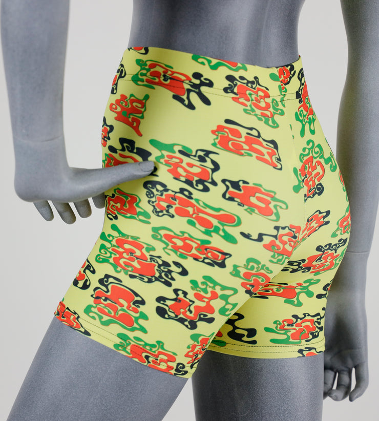 Graffiti Flo R1 Camo Shorts