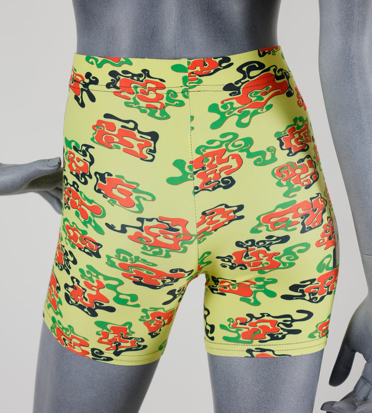 Graffiti Flo R1 Camo Shorts