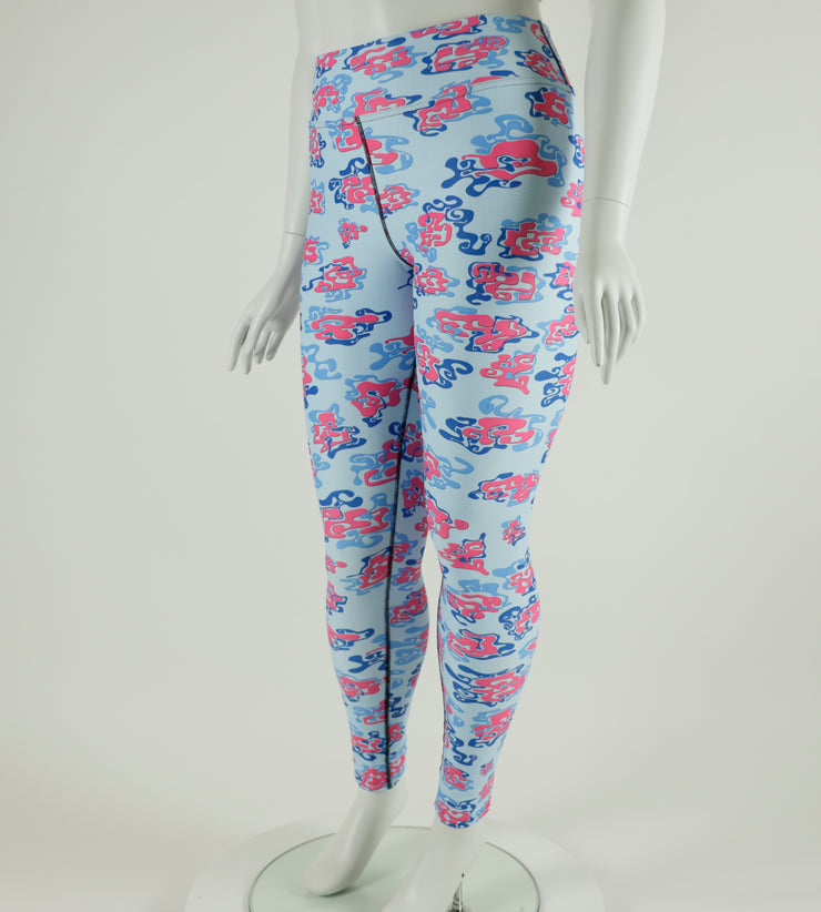 Graffiti Flo Y7 Camo Yoga Leggings