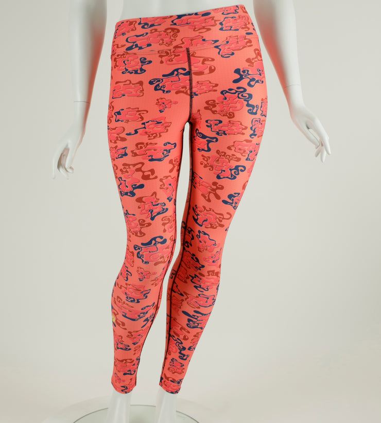 Graffiti Flo Y6 Camo Yoga Leggings