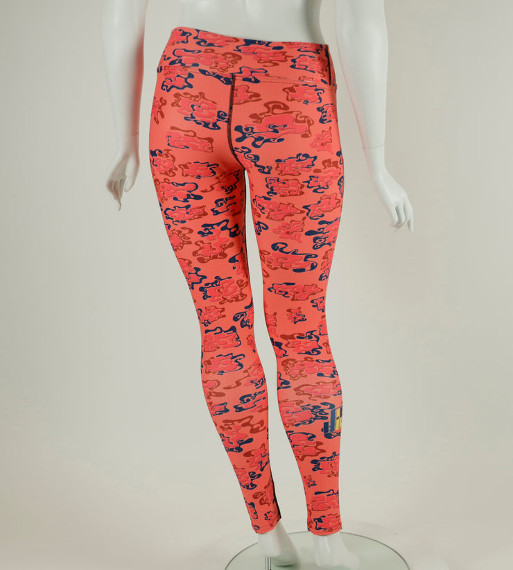 Graffiti Flo Y6 Camo Yoga Leggings