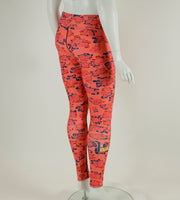 Graffiti Flo Y6 Camo Yoga Leggings