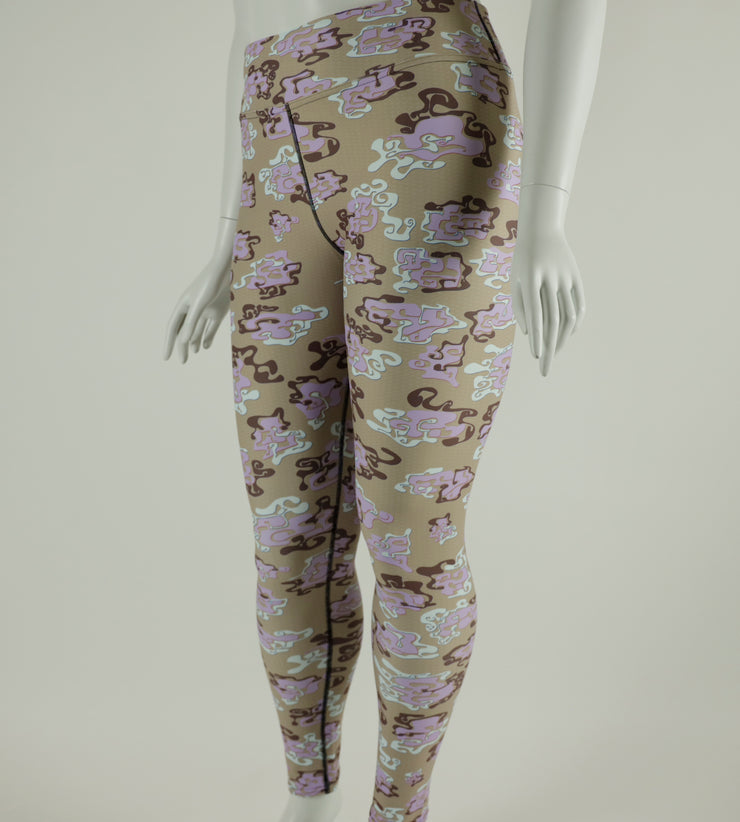 Graffiti Flo Y9 Camo Yoga Leggings