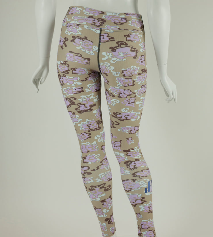 Graffiti Flo Y9 Camo Yoga Leggings