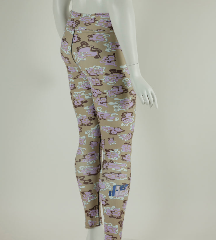 Graffiti Flo Y9 Camo Yoga Leggings